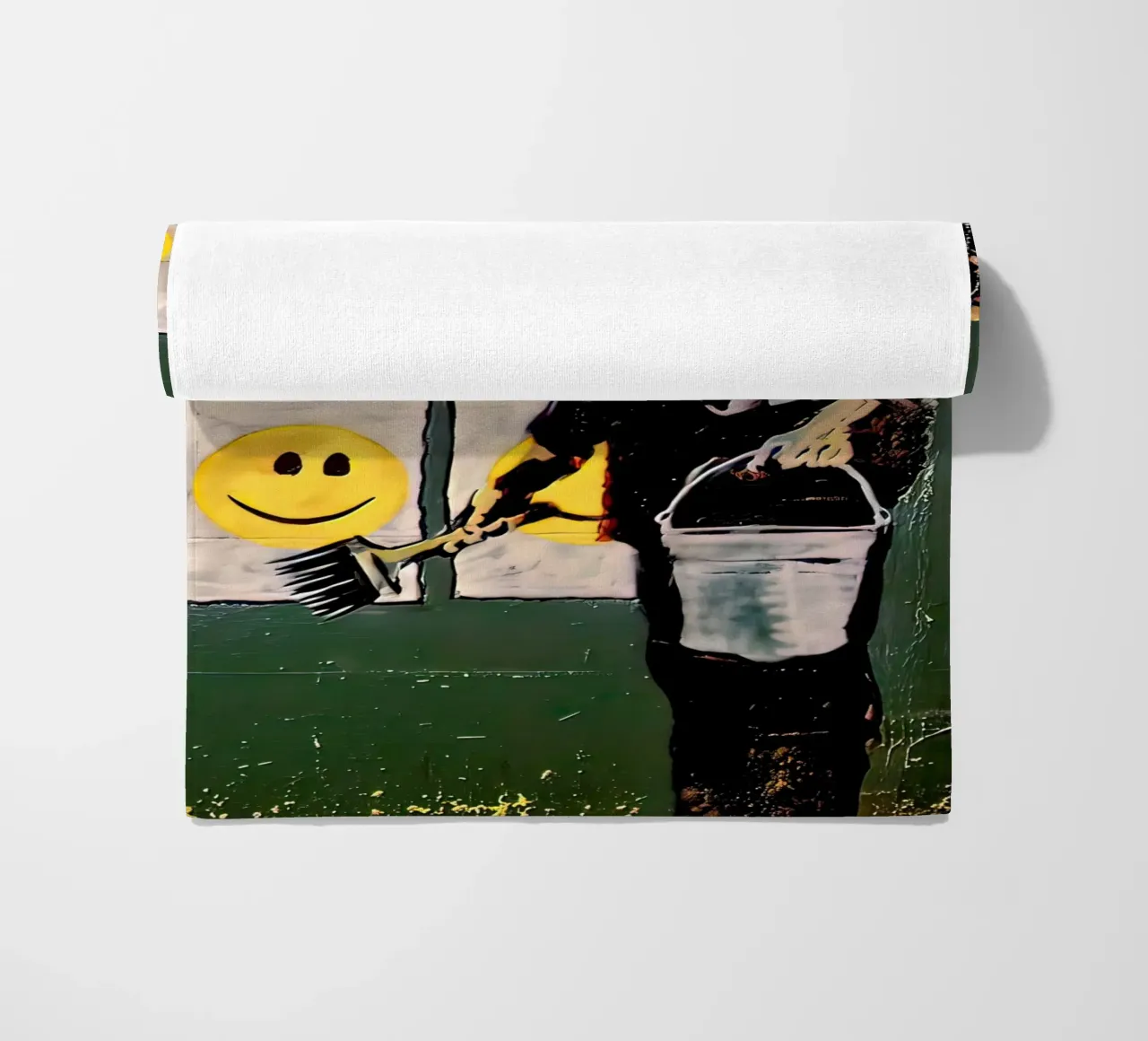 Sorriso di Banksy telo mare da 🎁 ARTVI-SHOP