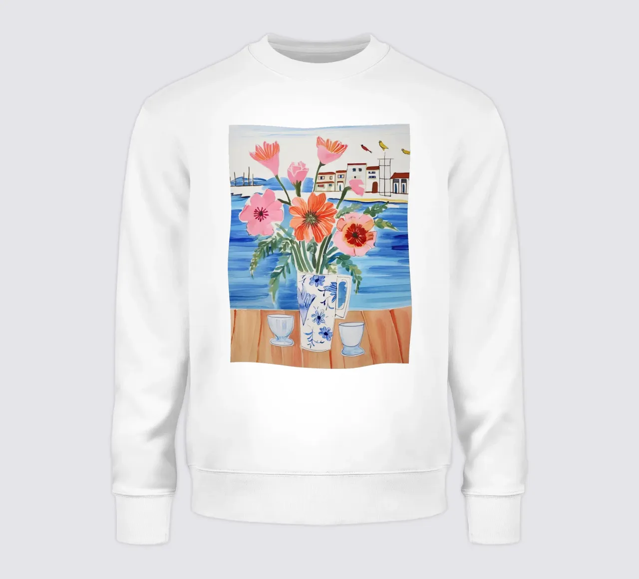 Fioritura in riva al mare felpa da DaarbyN