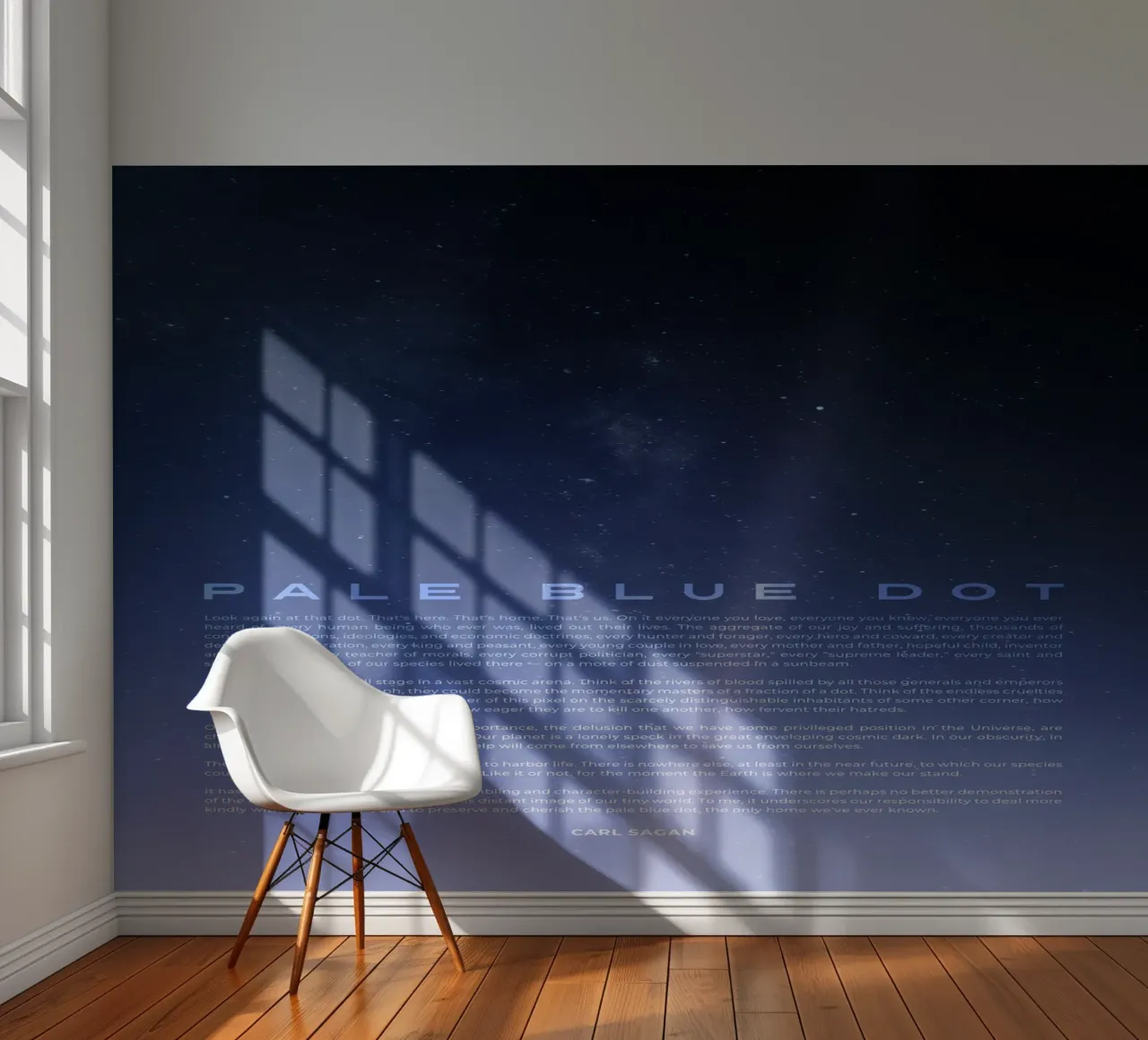 Pale Blue Dot photo wallpaper by nabakumov