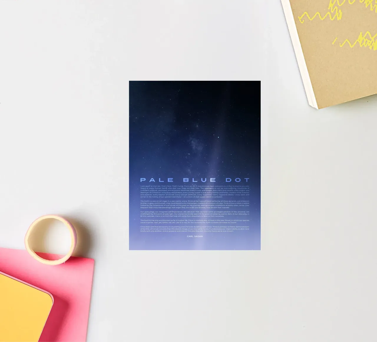 Pale Blue Dot sticker by nabakumov