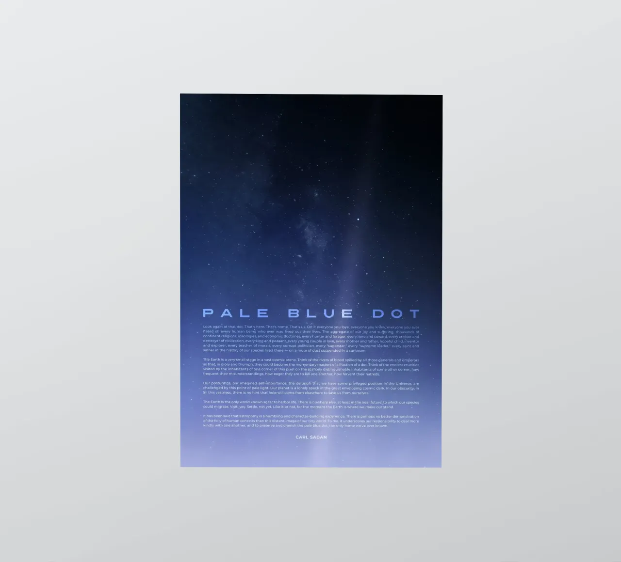 Pale Blue Dot sticker by nabakumov