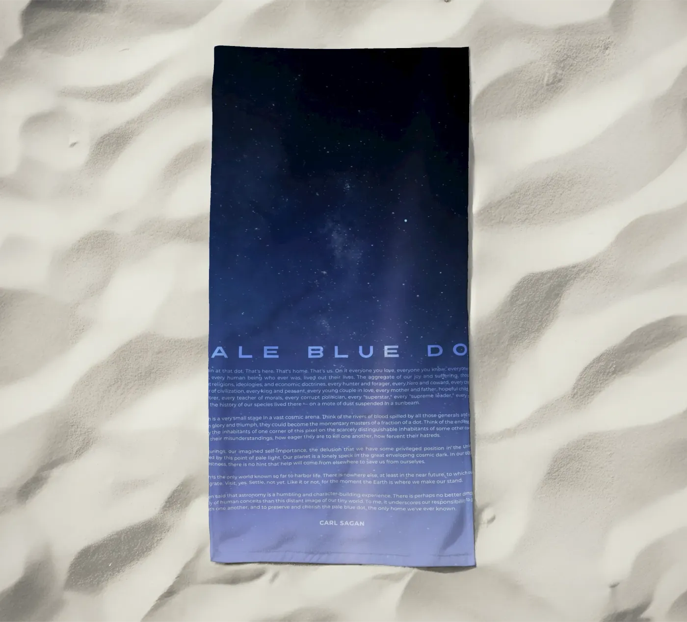 Pale Blue Dot telo mare da nabakumov