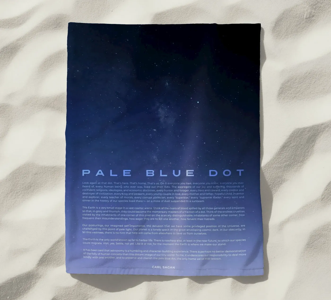 Pale Blue Dot telo mare da nabakumov