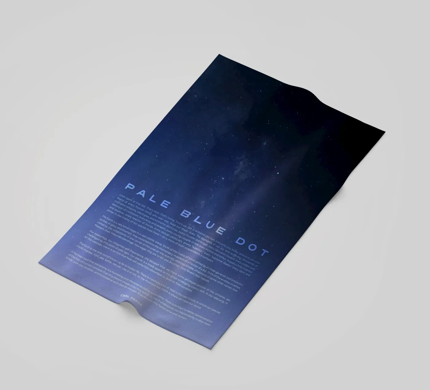 Pale Blue Dot telo mare da nabakumov