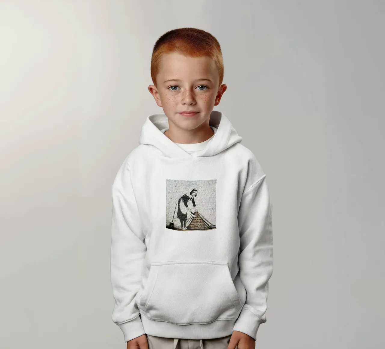 Banksy sudadera con capucha para niño de 🎁 ARTVI-SHOP