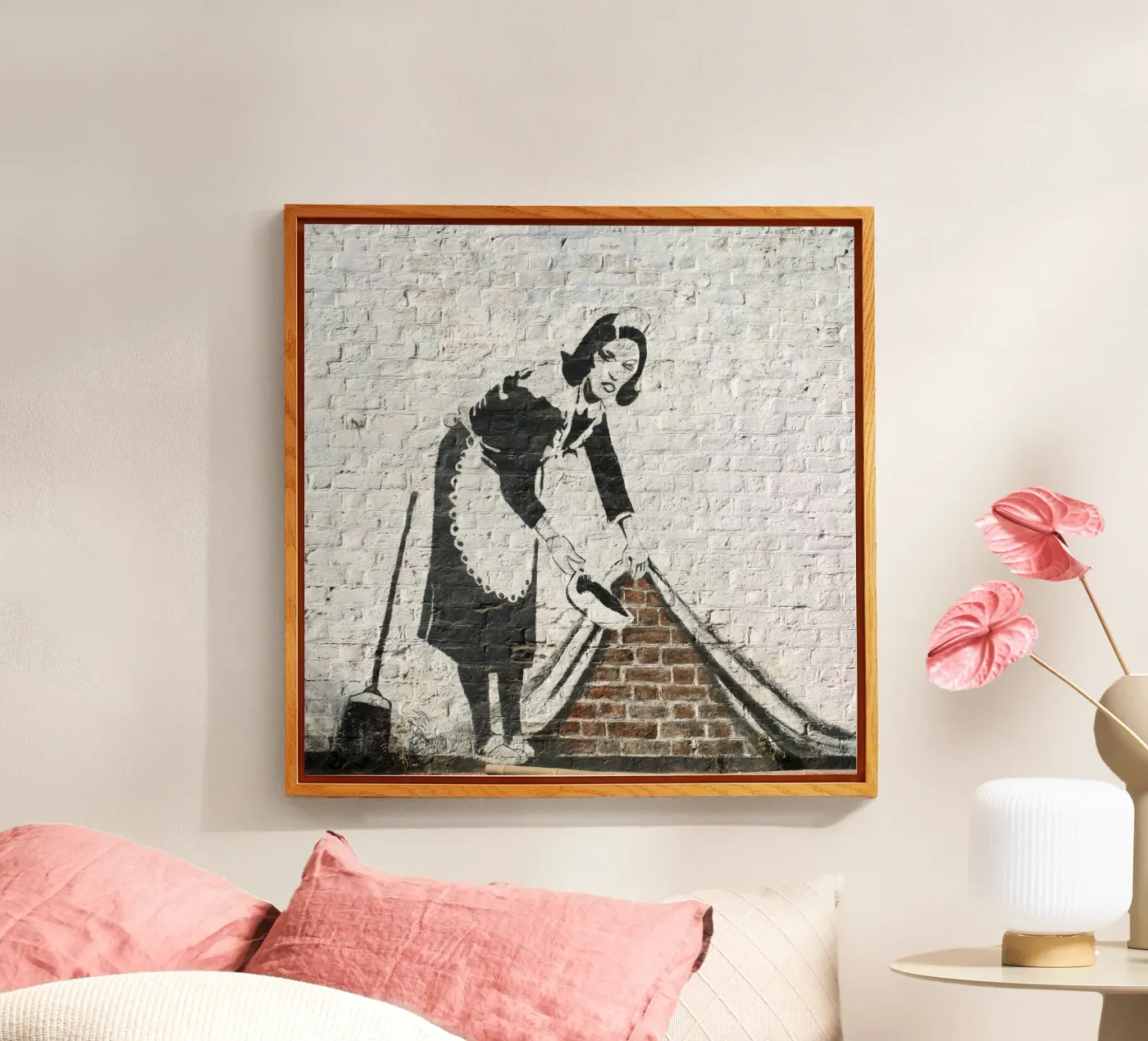 Banksy plexiglass da 🎁 NOBELART