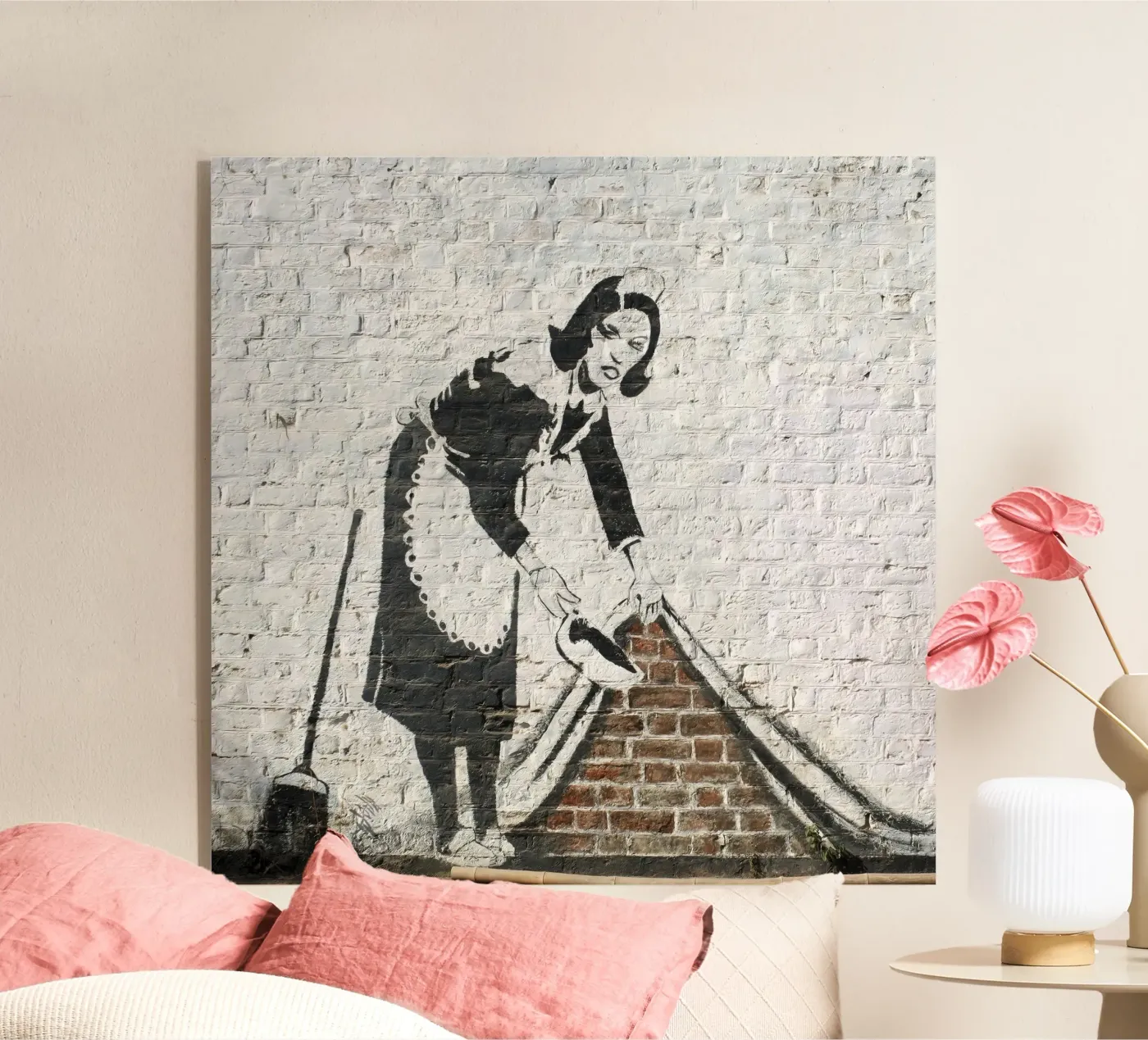 Banksy plexiglass da 🎁 NOBELART