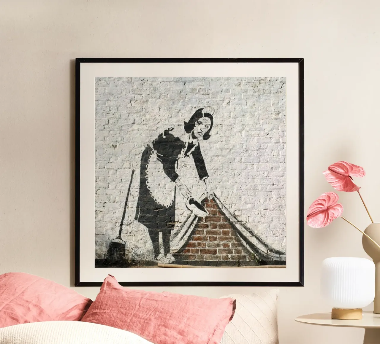 Banksy hahnemühle by 🎁 ARTVI-SHOP