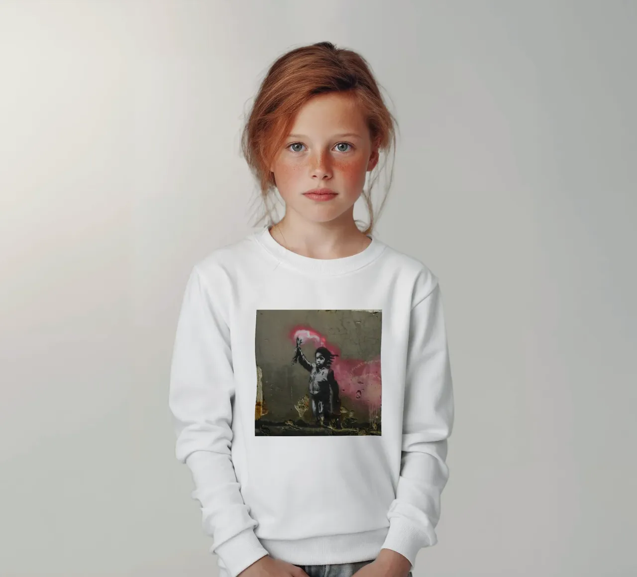 Banksy felpa bambino da 🎁 ARTVI-SHOP