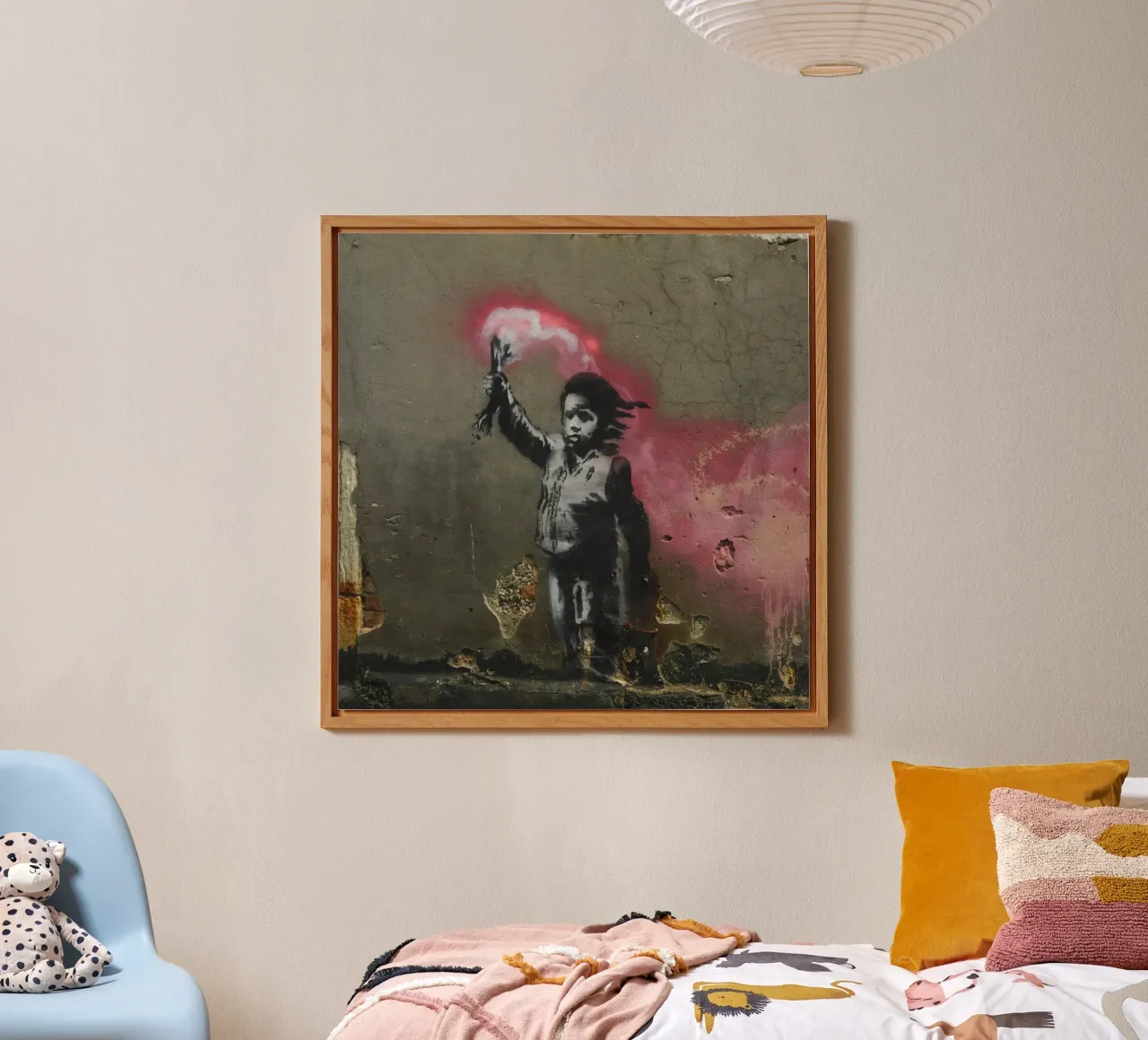 Banksy alluminio dibond da 🎁 ARTVI-SHOP