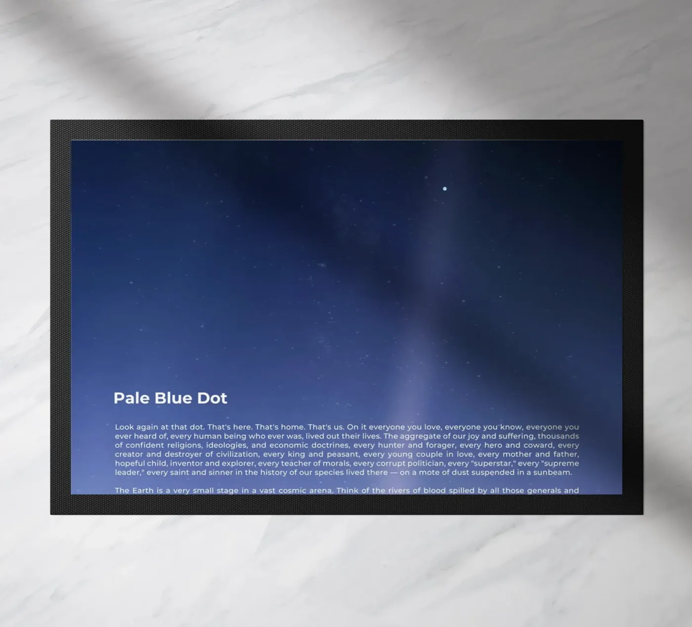 Pale Blue Dot zerbino da nabakumov