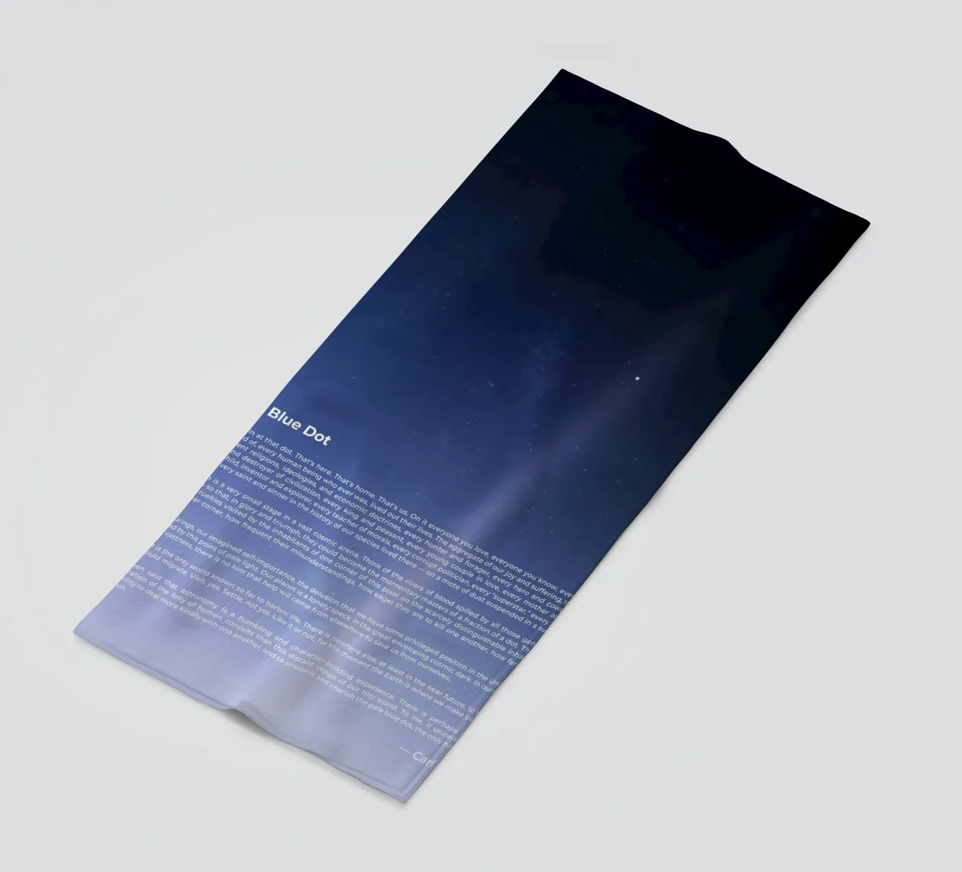 Pale Blue Dot telo mare da nabakumov