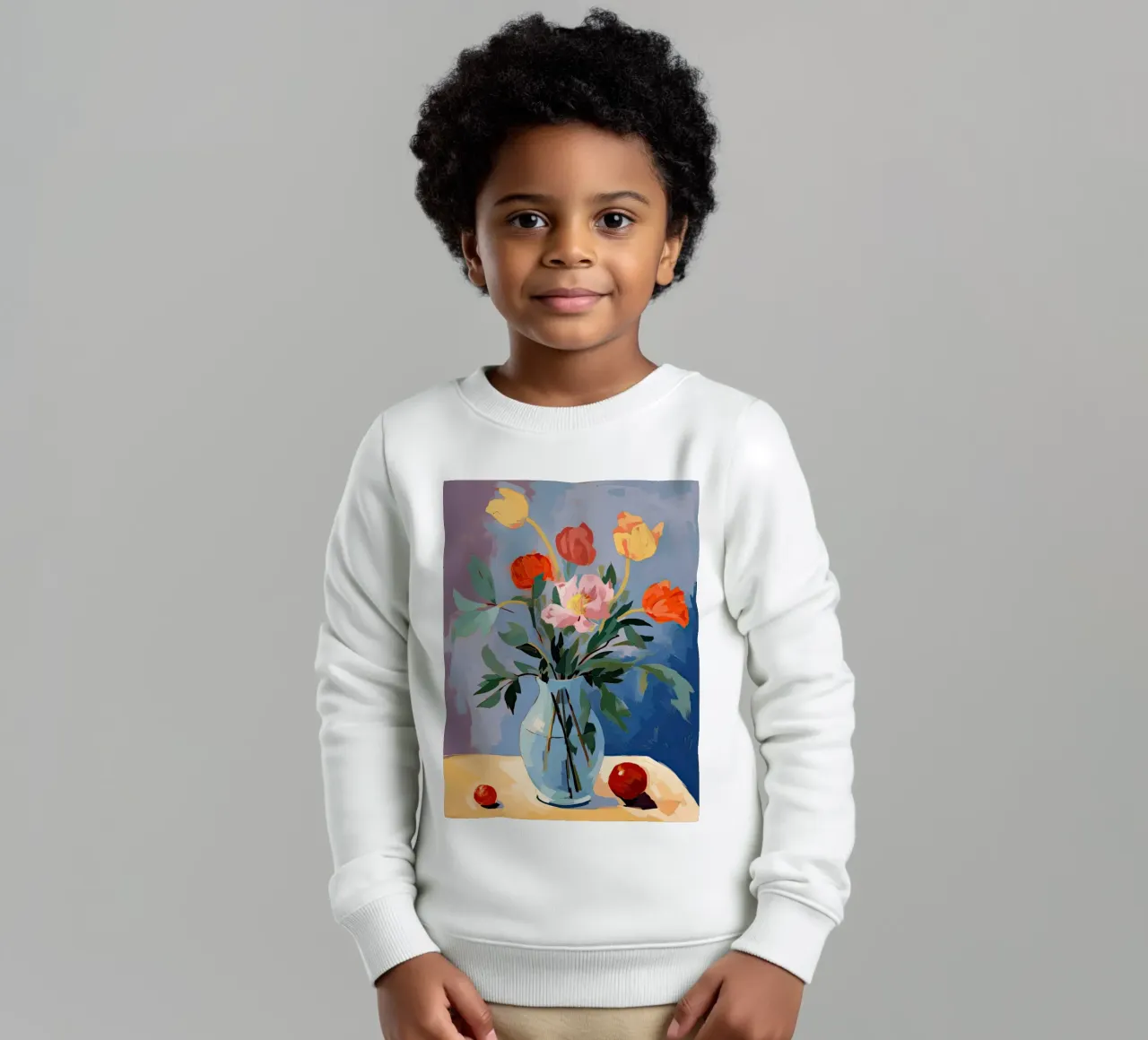 Fiori freschi raccolti felpa bambino da DaarbyN