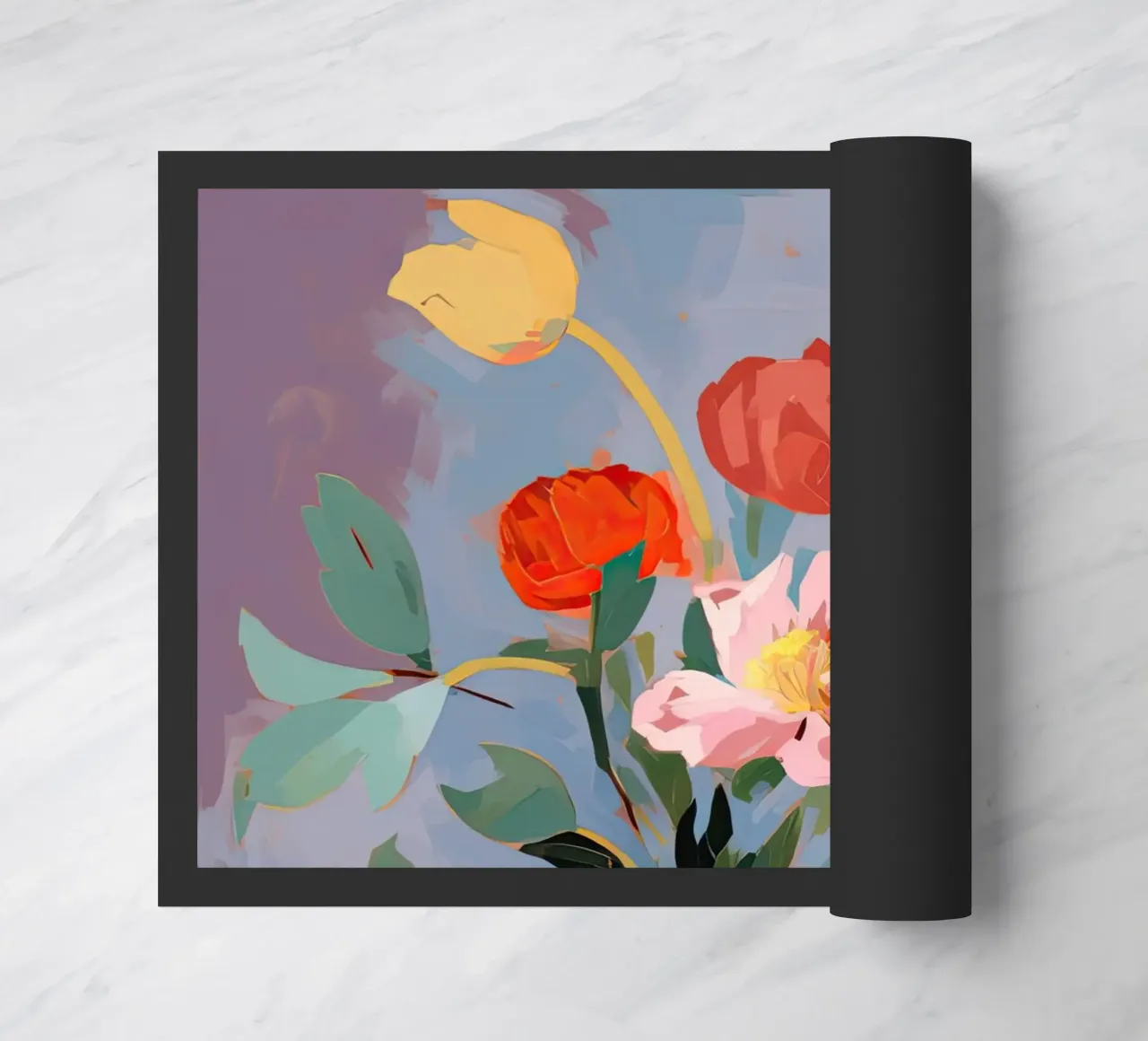Fiori freschi raccolti zerbino da DaarbyN