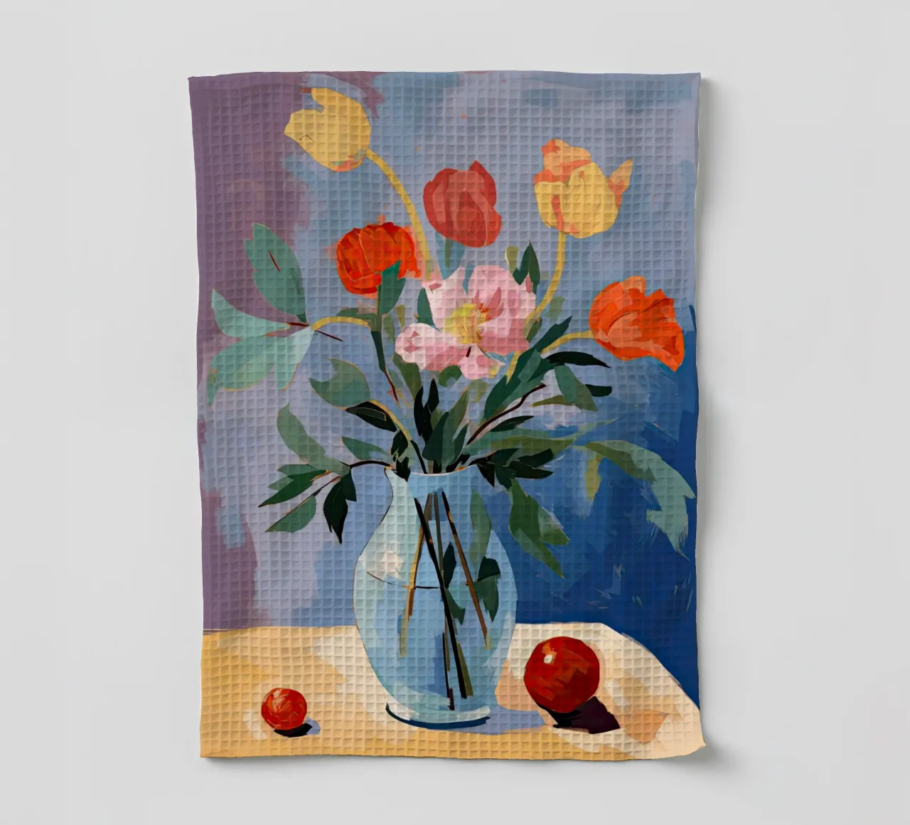 Fiori freschi raccolti canovaccio da cucina da DaarbyN