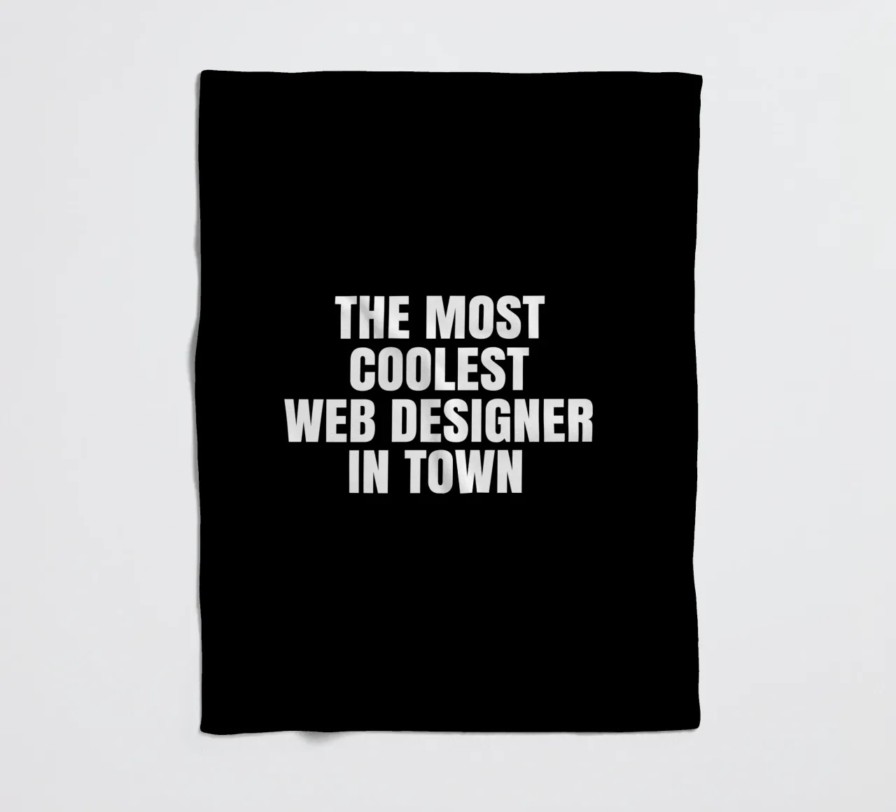 the most coolest web designer in town coperta in pile da happieeagle