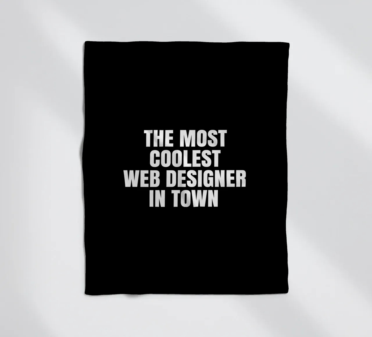 the most coolest web designer in town coperta in pile da happieeagle