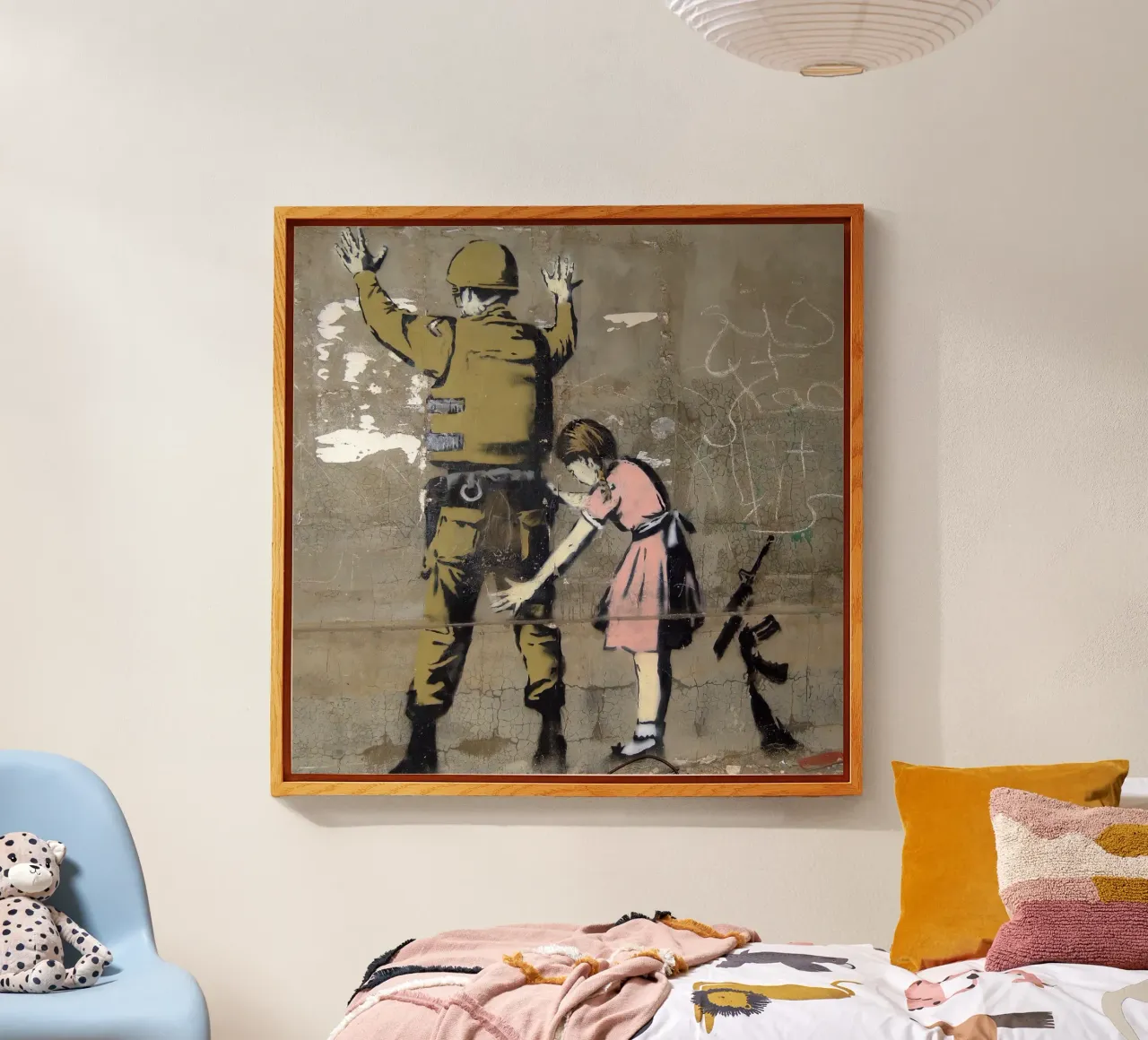 Banksy plexiglass da 🎁 NOBELART