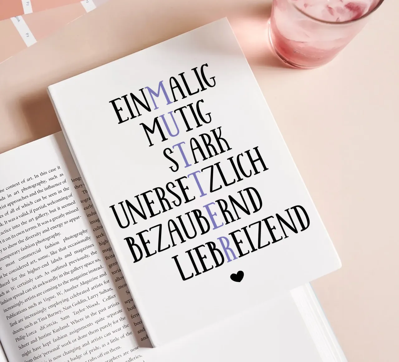 Beste Mutter notebook by BAINAI QUOTES