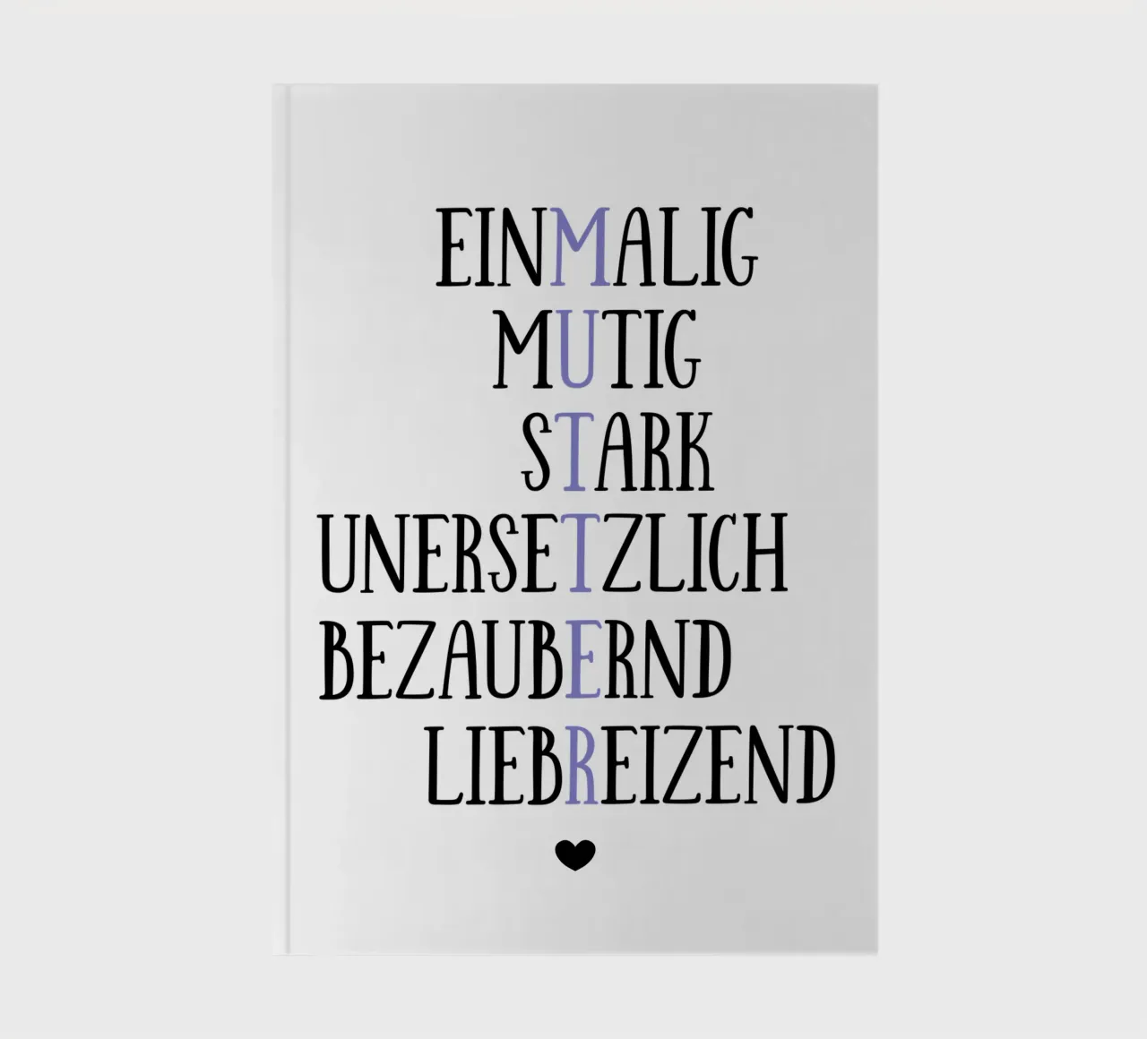 Beste Mutter notebook by BAINAI QUOTES