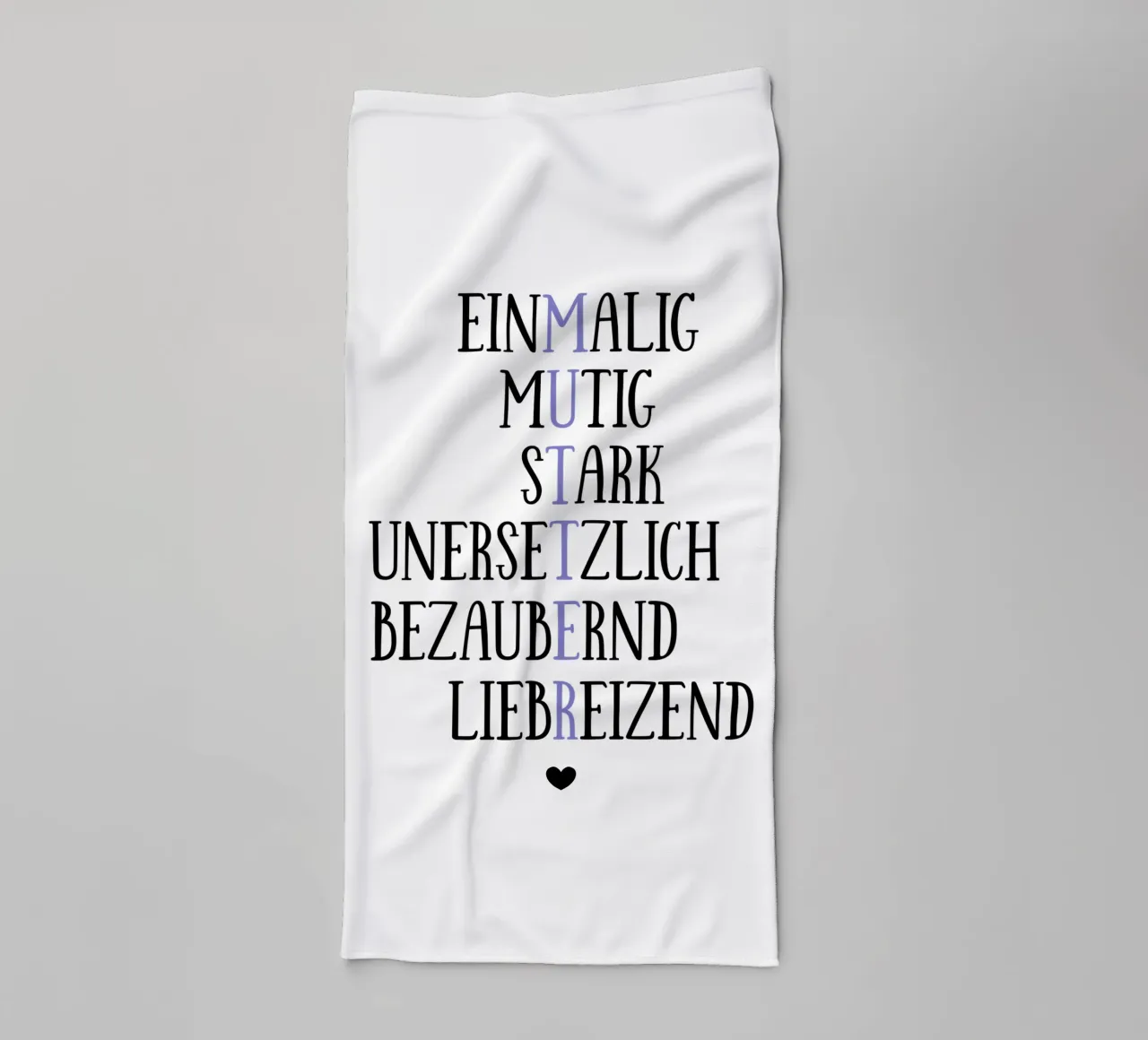 Beste Mutter toalla de baño de BAINAI QUOTES