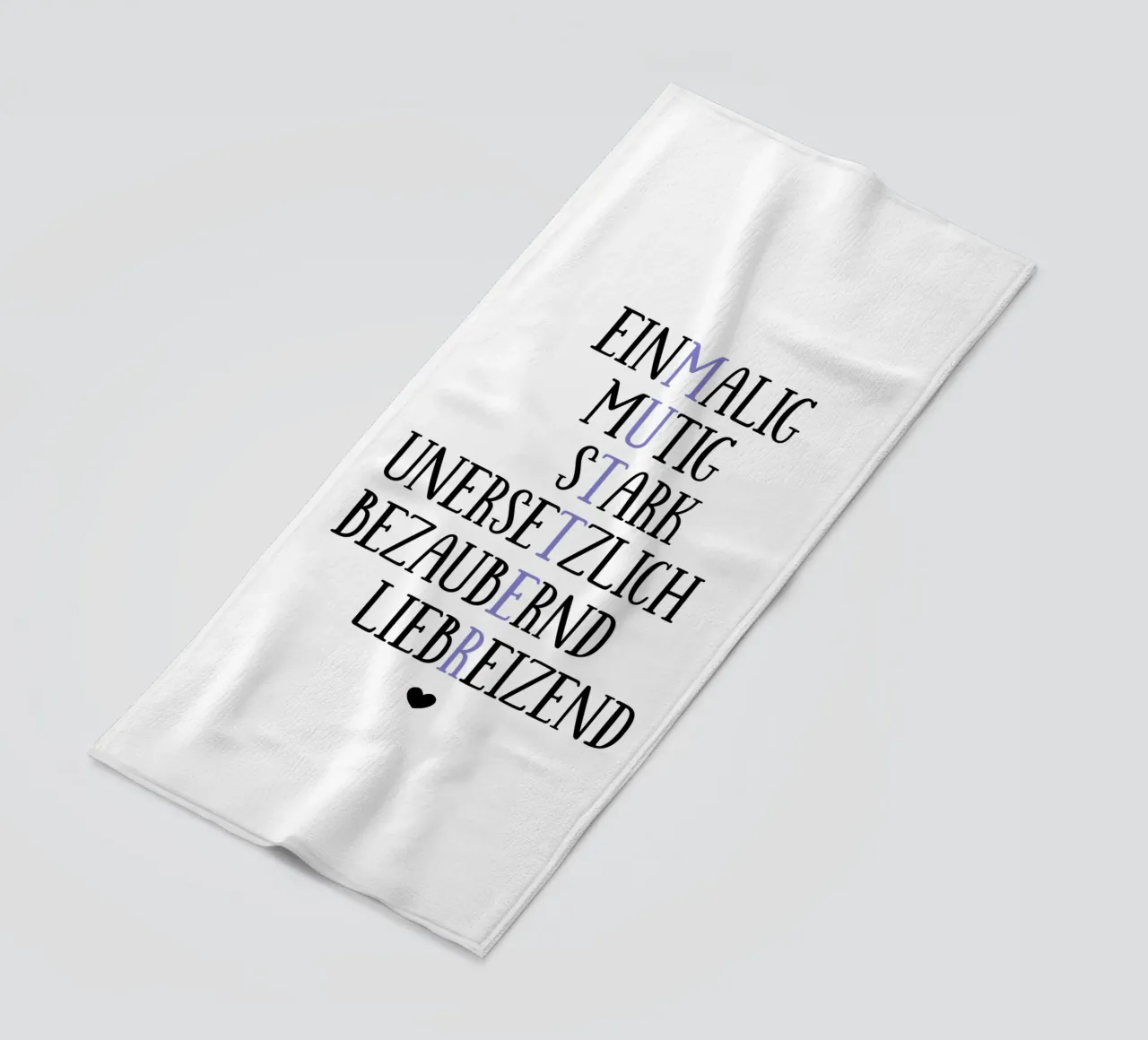 Beste Mutter toalla de playa de BAINAI QUOTES