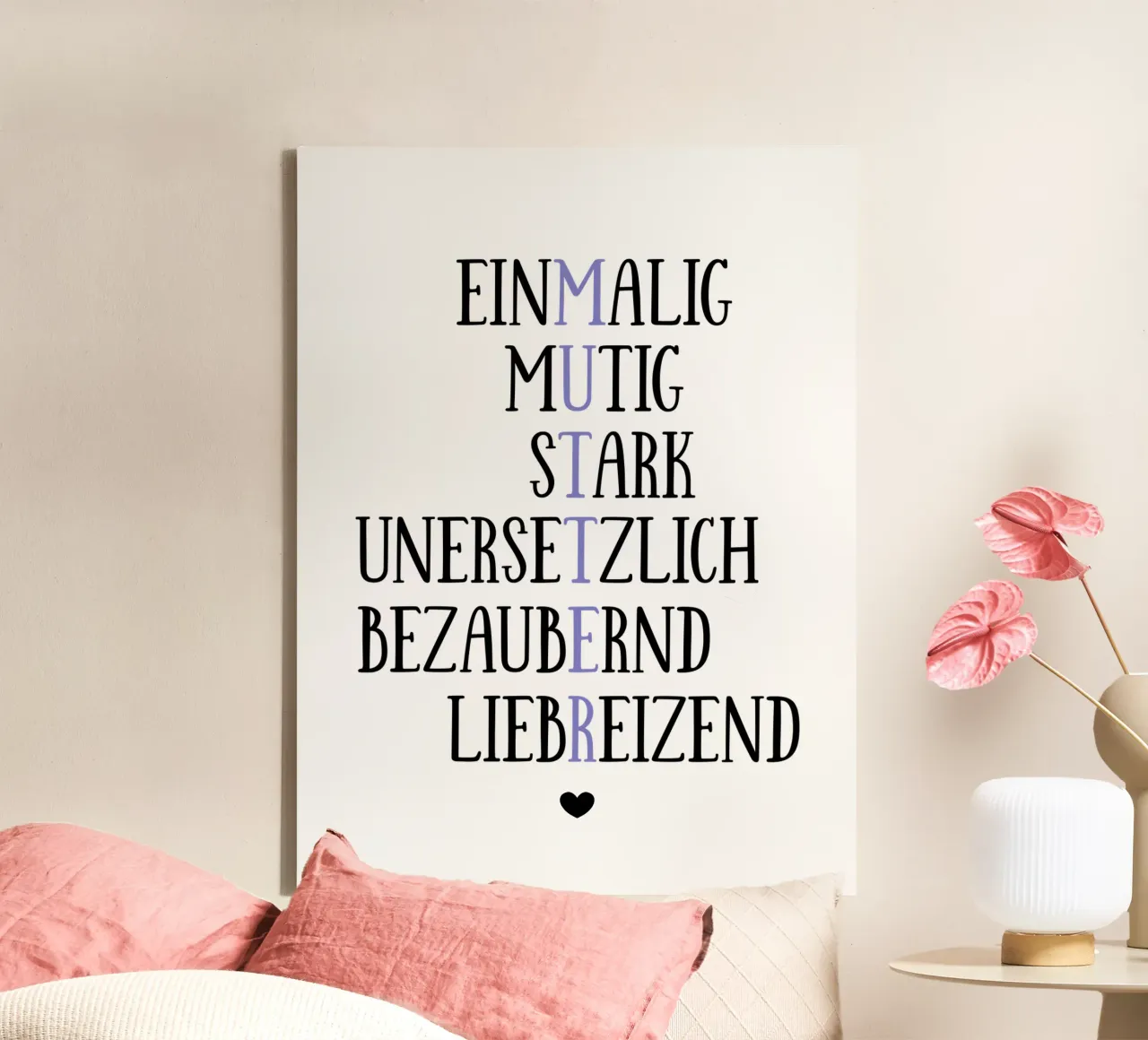 Beste Mutter tela da BAINAI QUOTES