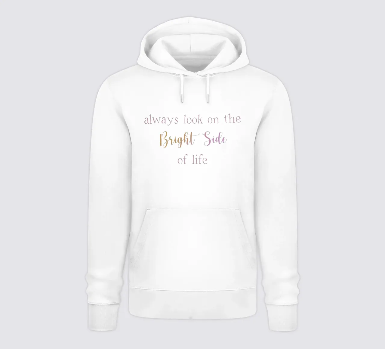 The Bright Side felpa con cappuccio da Monika Strigel