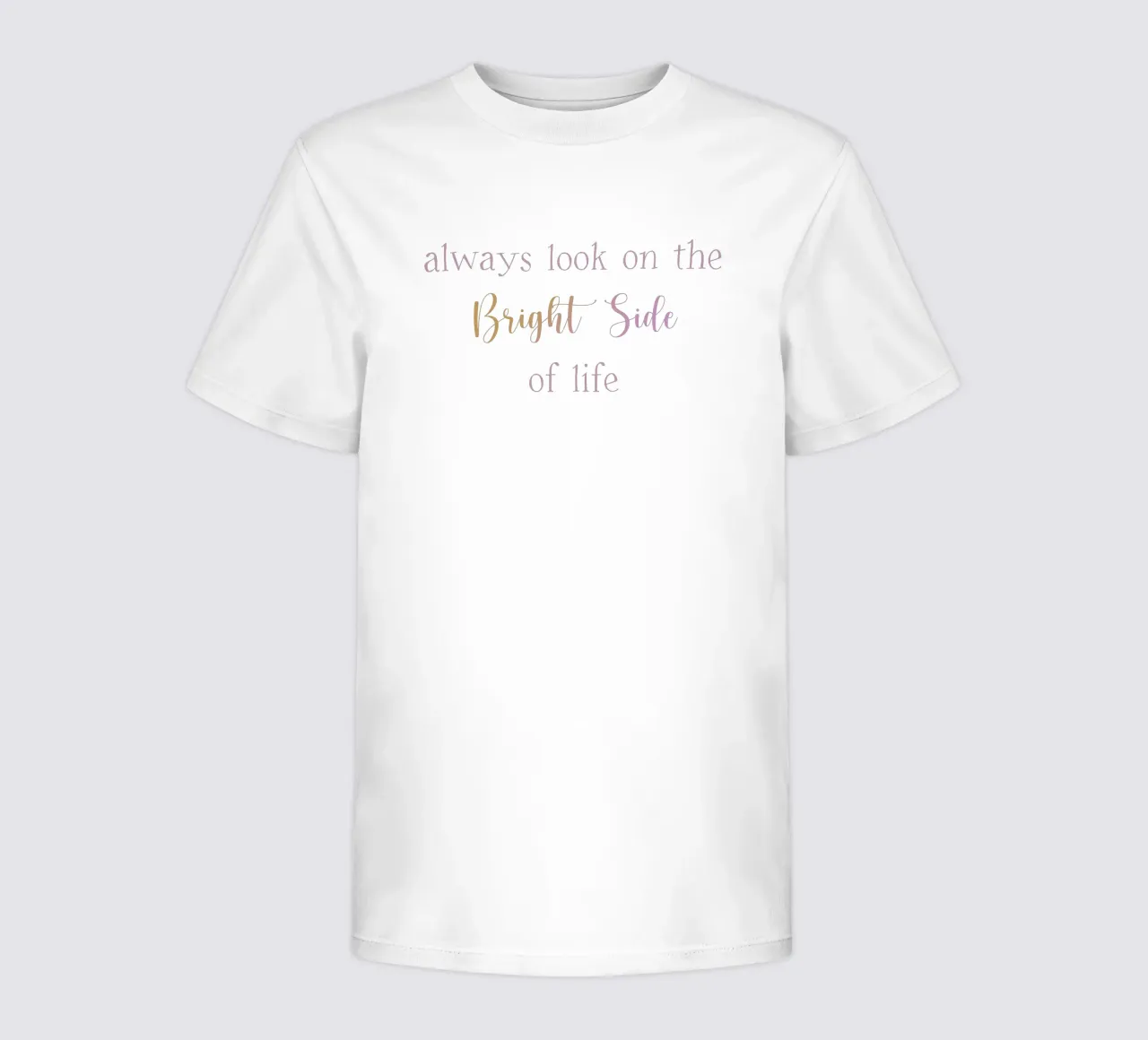 The Bright Side Kinder T-Shirt von Monika Strigel