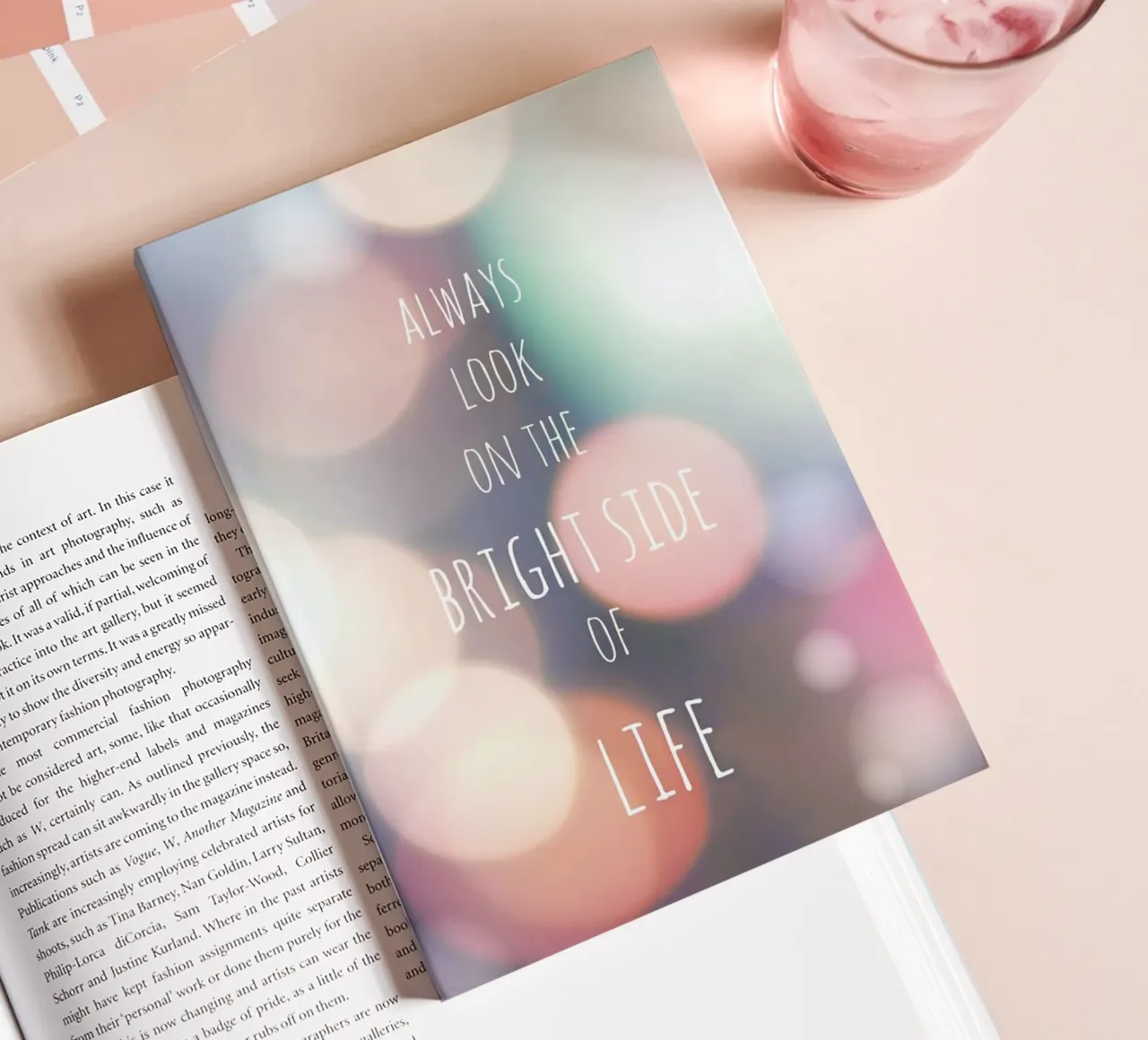 The Bright Side notebook by Monika Strigel