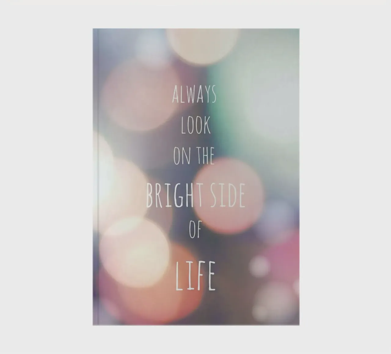 The Bright Side notebook by Monika Strigel