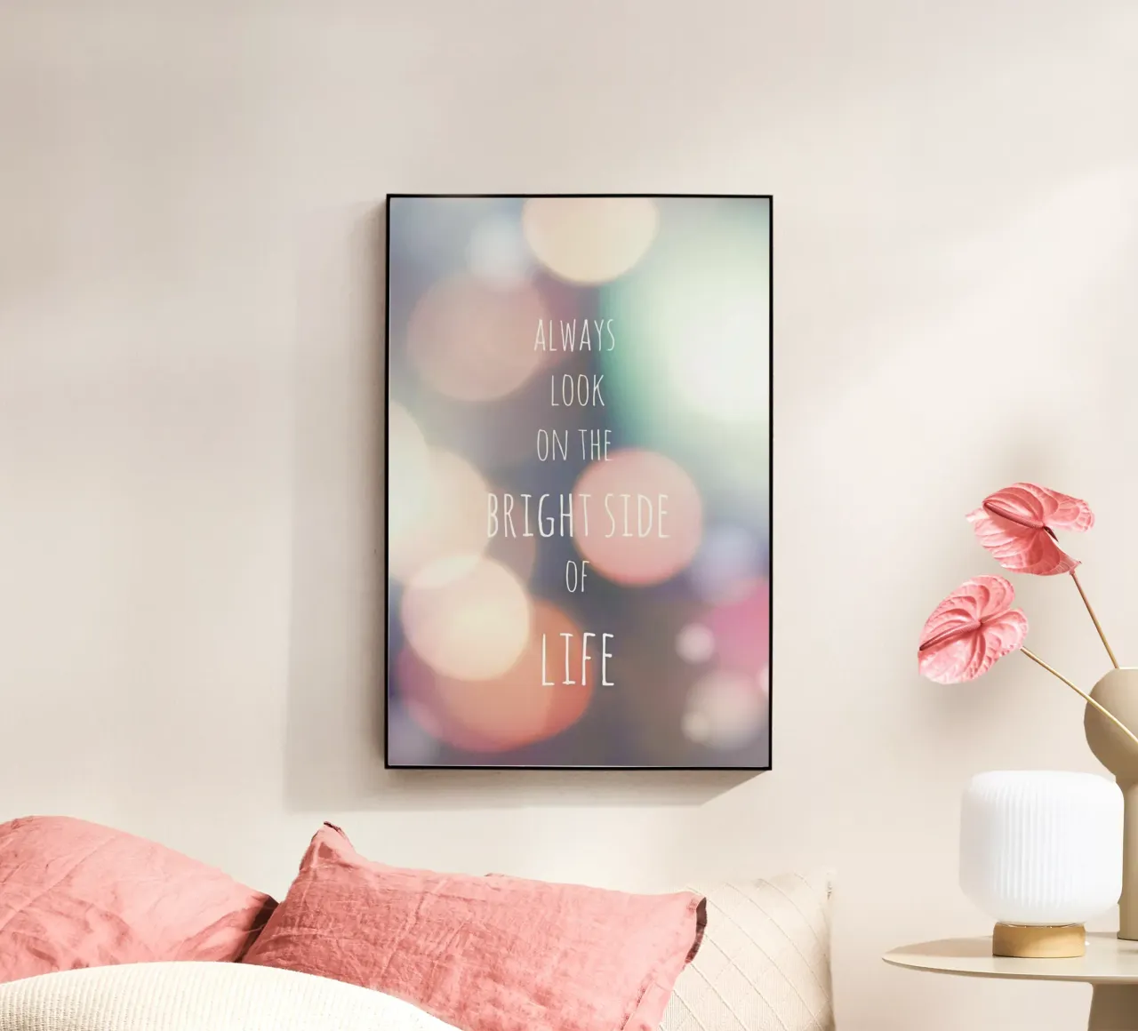 The Bright Side plexiglass da Monika Strigel