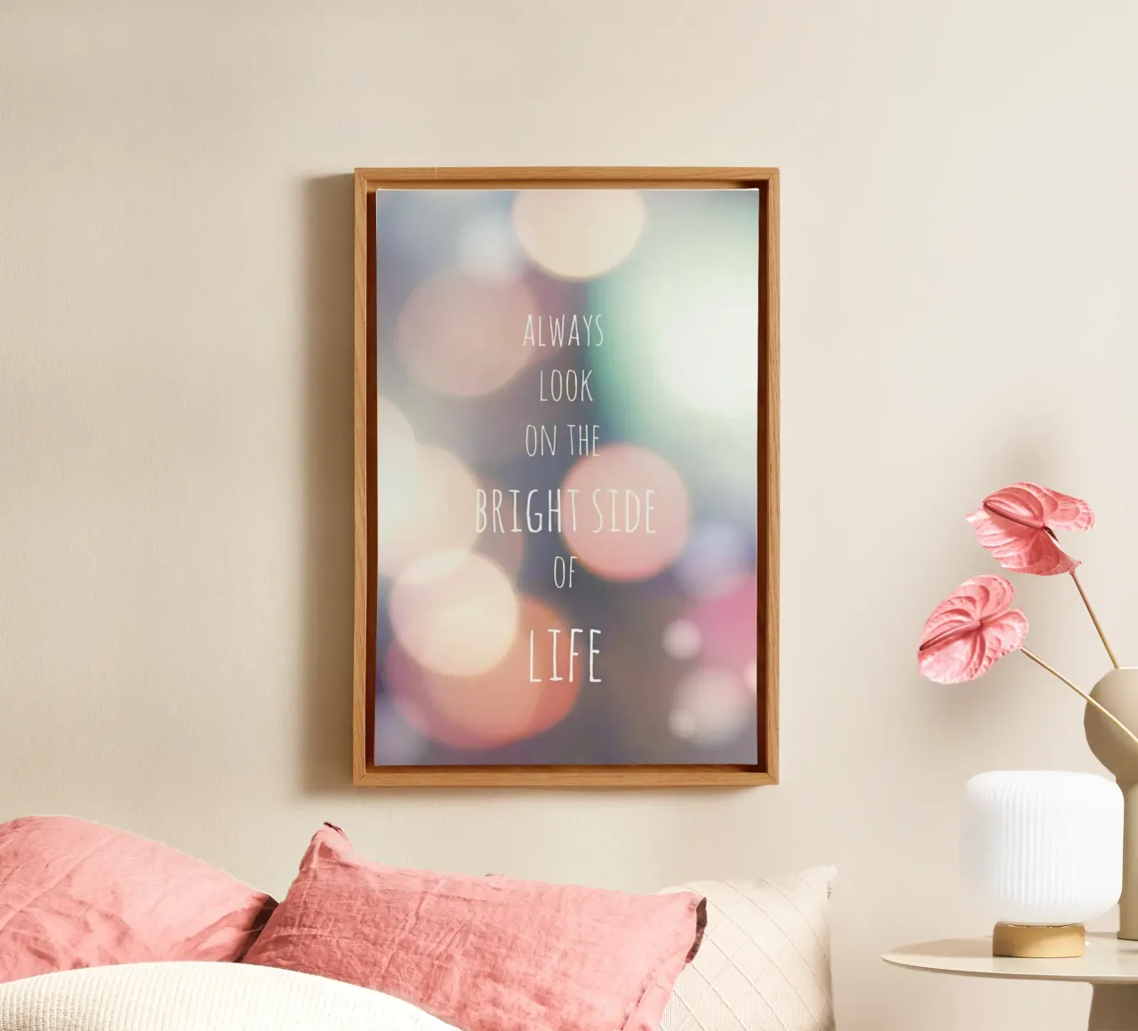 The Bright Side canvas by Monika Strigel