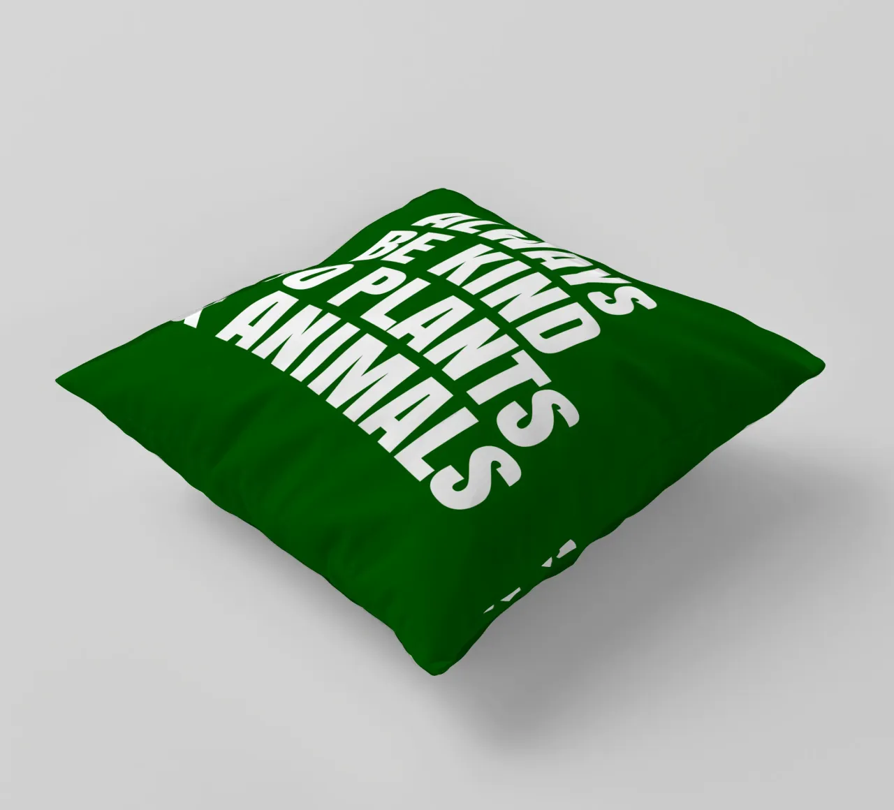 Always be kind to plants and animals cuscino da happieeagle