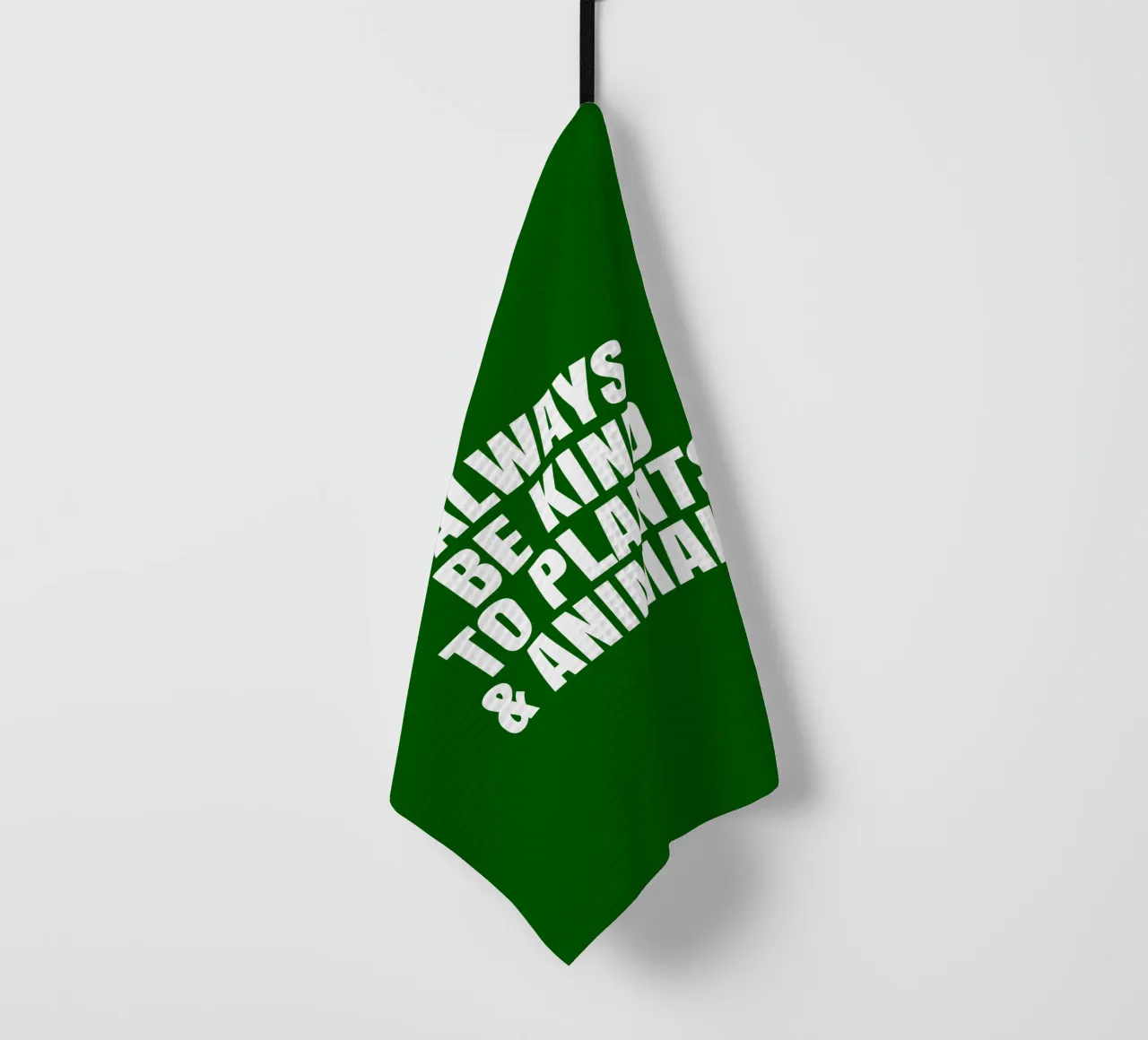 Always be kind to plants and animals canovaccio da cucina da happieeagle