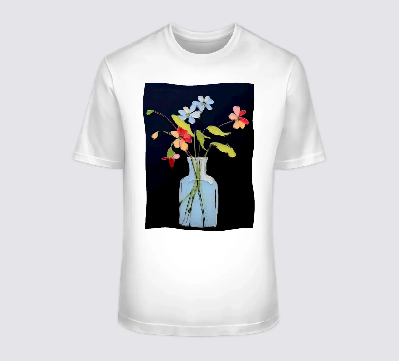 Piccoli fiori colorati t-shirt da DaarbyN
