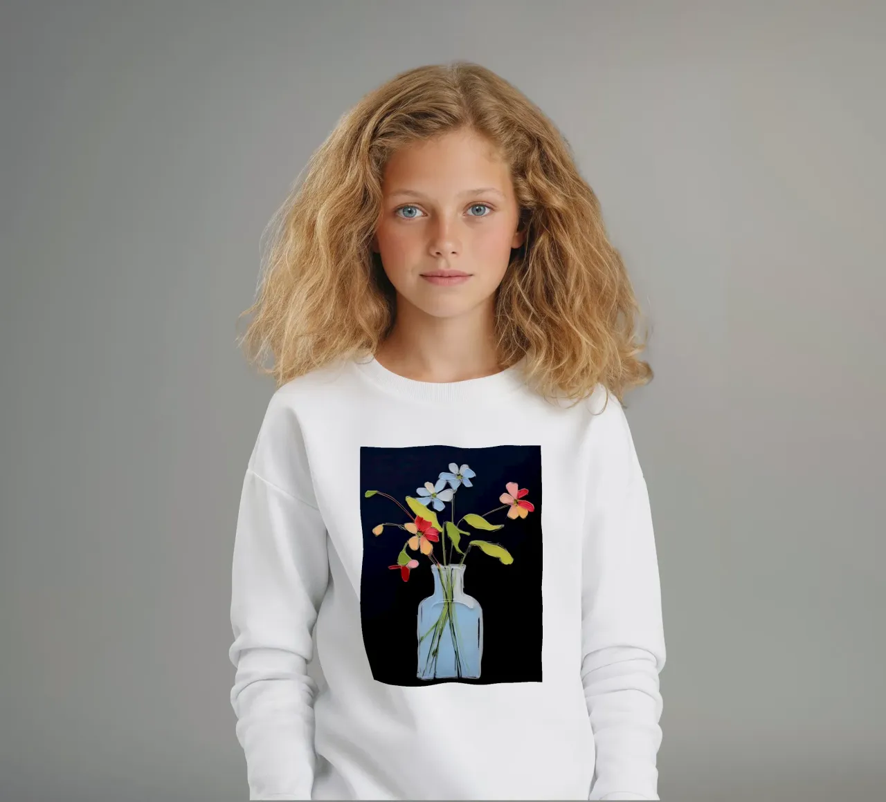 Piccoli fiori colorati felpa bambino da DaarbyN