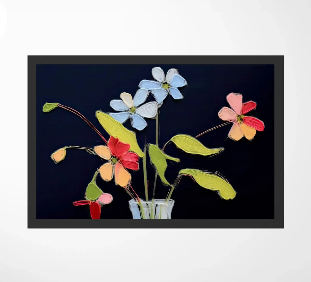 Piccoli fiori colorati zerbino da DaarbyN