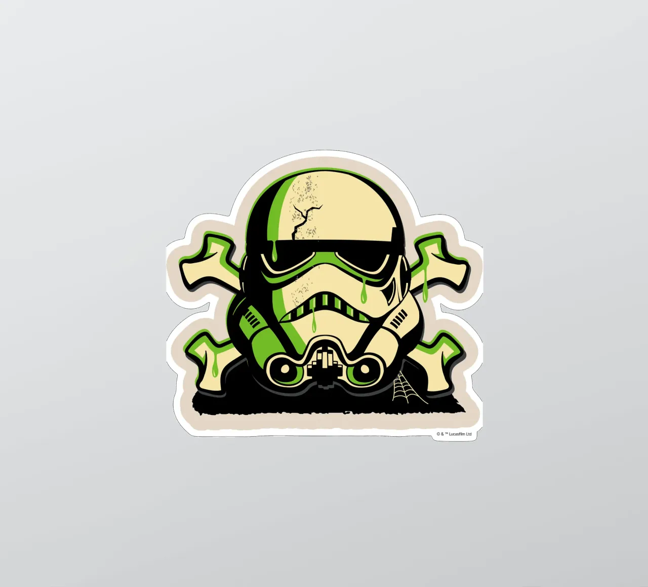 Dark Vader Halloween Sticker von Star Wars - Sticker Shop
