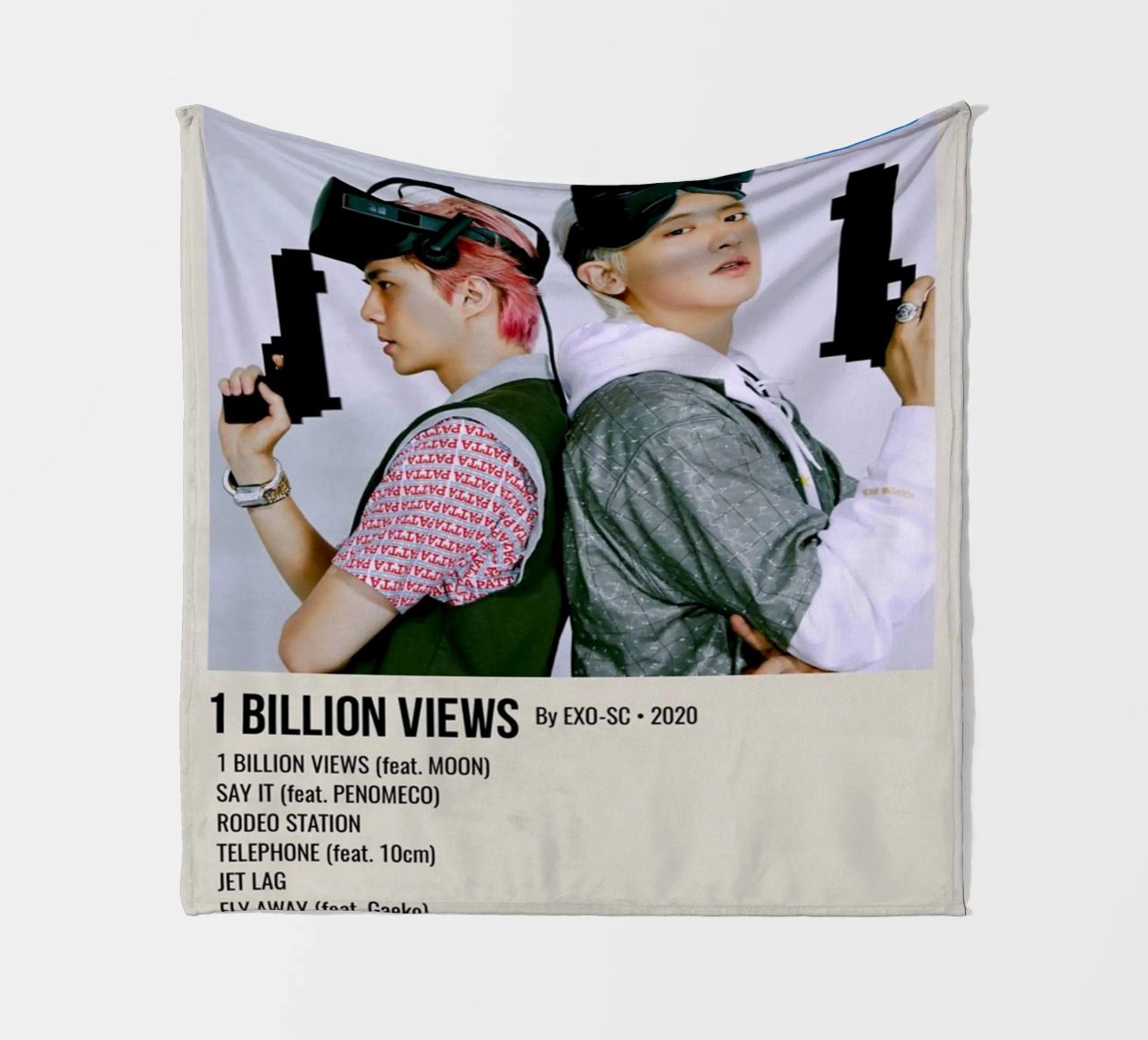 1 BILLION VIEWS By EXO-SC-2020 coperta in pile da SoundStudio