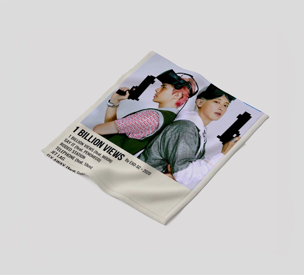1 BILLION VIEWS By EXO-SC-2020 coperta in pile da SoundStudio
