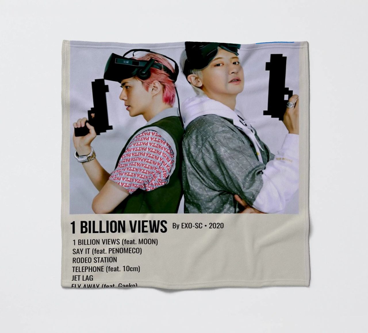 1 BILLION VIEWS By EXO-SC-2020 coperta in pile da SoundStudio