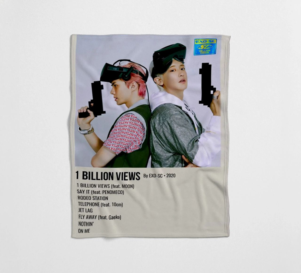 1 BILLION VIEWS By EXO-SC-2020 coperta in pile da SoundStudio