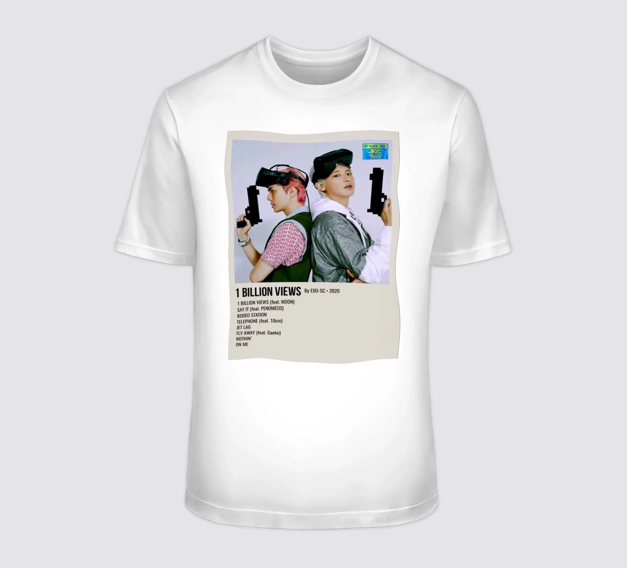 1 BILLION VIEWS By EXO-SC-2020 t-shirt da SoundStudio