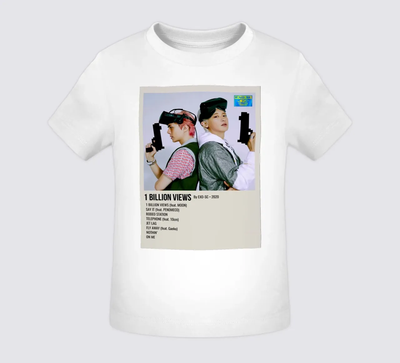 1 BILLION VIEWS By EXO-SC-2020 baby t-shirt by SoundStudio