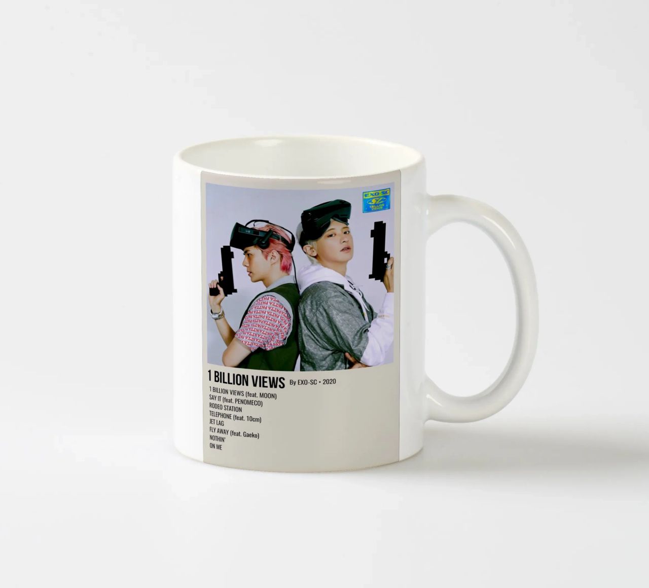 1 BILLION VIEWS By EXO-SC-2020 tazza in ceramica da SoundStudio
