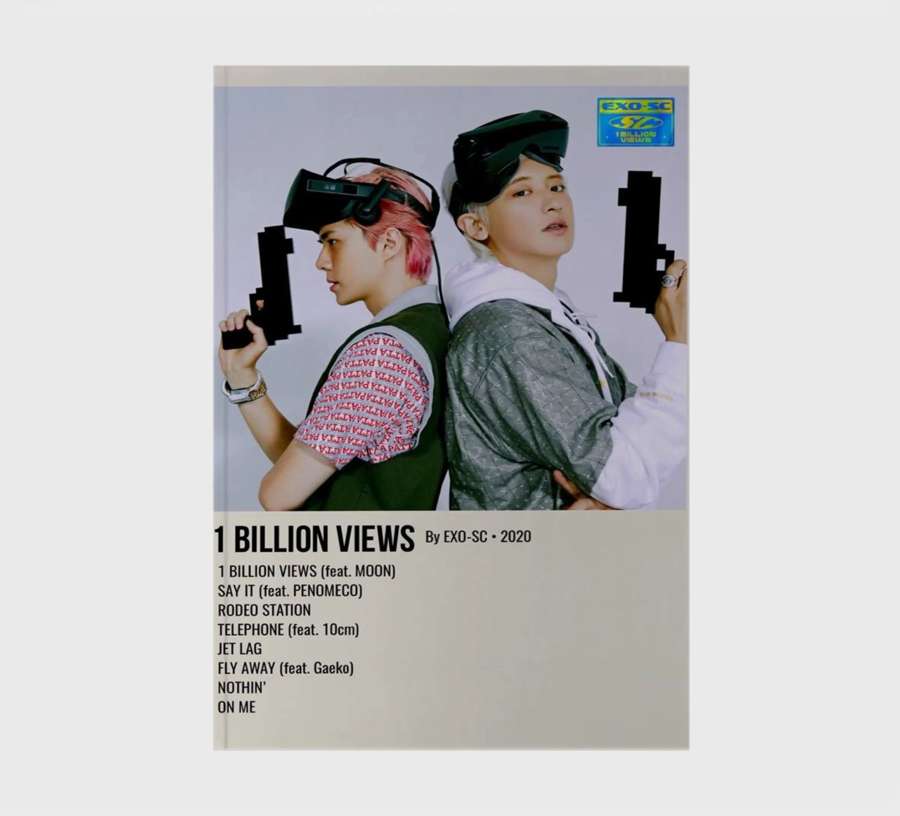 1 BILLION VIEWS By EXO-SC-2020 notebook by SoundStudio