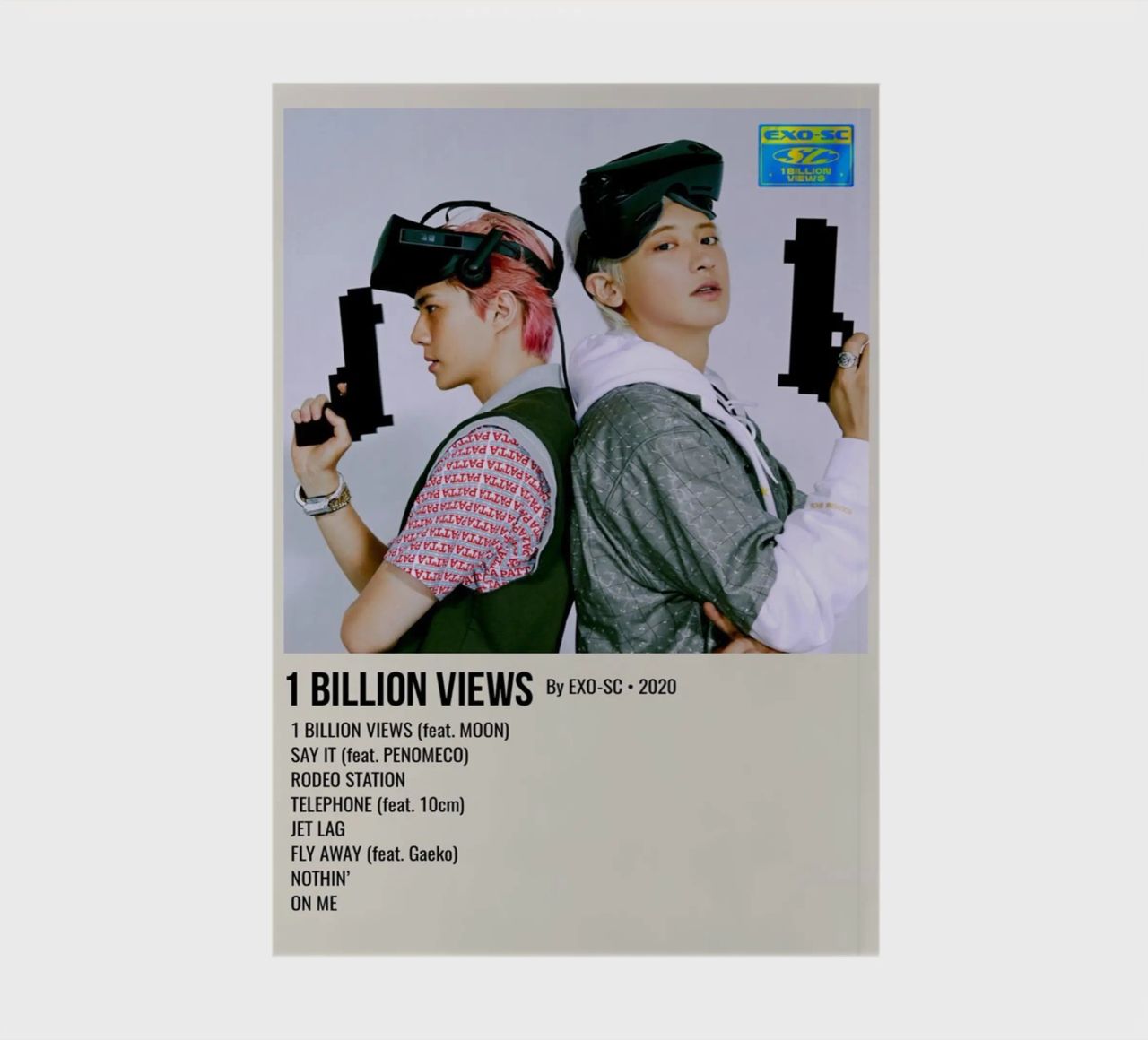 1 BILLION VIEWS By EXO-SC-2020 notebook by SoundStudio