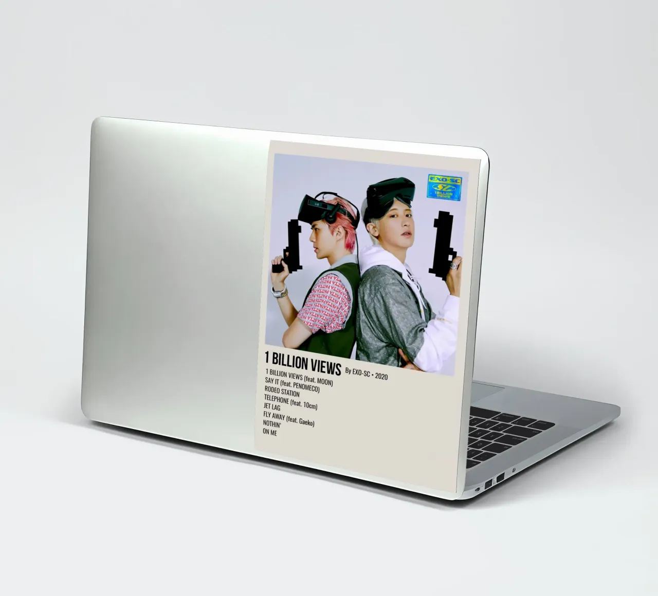 1 BILLION VIEWS By EXO-SC-2020 adesivo da SoundStudio