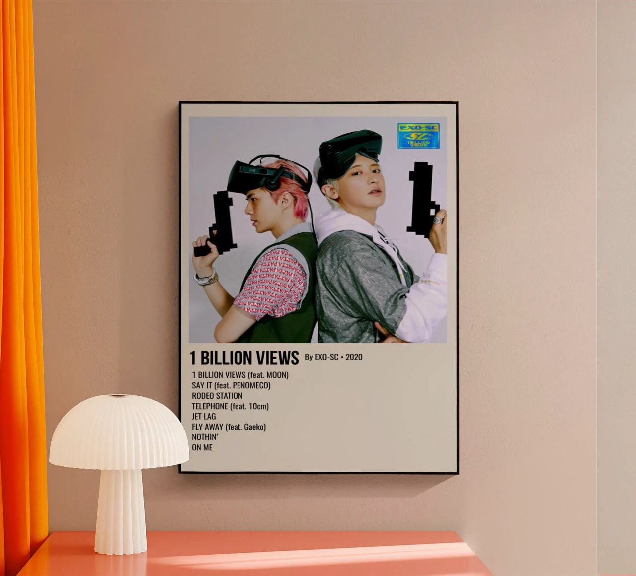 1 BILLION VIEWS By EXO-SC-2020 plexiglass da SoundStudio